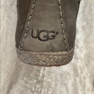 Grey winter UGG boots